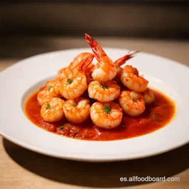 Gambas Bang Bang Caseras Receta F&aacute;cil y Adictiva Tarjeta de receta