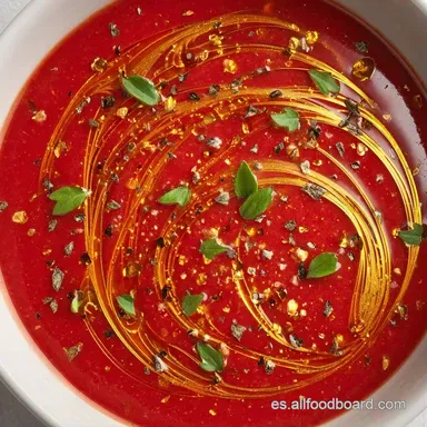 Gazpacho Para 6 Personas Tarjeta de receta