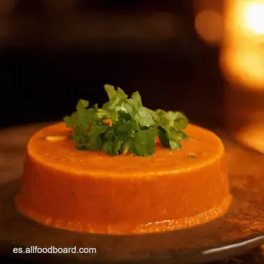 Gazpacho Manchego Aut&eacute;ntico Directo a La Mancha Tarjeta de receta