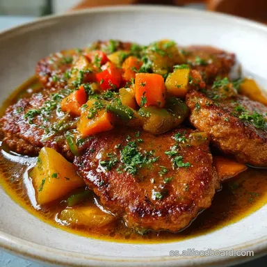 Guisaillo de Ternera con Patatas para 6 Personas Tarjeta de receta