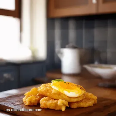 Huevo Frito en Freidora de Aire M&aacute;s F&aacute;cil Imposible Tarjeta de receta