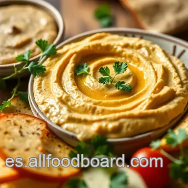 Hummus Cremoso Casero: &iexcl;Como en Oriente, pero Mejor! Tarjeta de receta