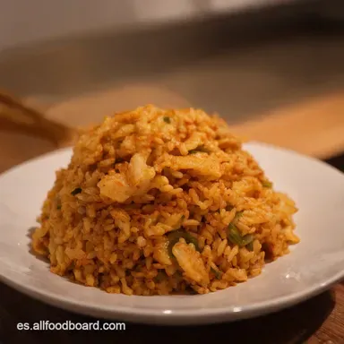 Khao Pad Casero que Enamora Arroz Frito Tailand&eacute;s F&aacute;cil Tarjeta de receta