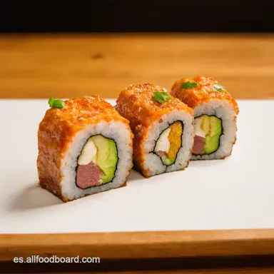 Kimbap con Spam Mi Receta Coreana Favorita Tarjeta de receta