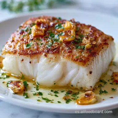 Lomo de Bacalao Crujiente para 4 Personas Tarjeta de receta