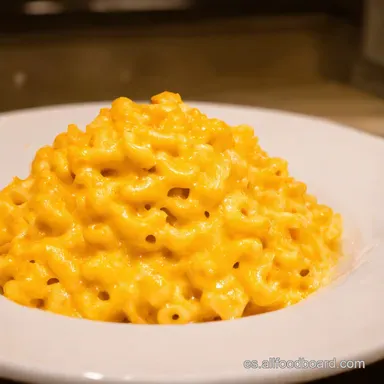 Mac Cheese a la Espa&ntilde;ola Un Cl&aacute;sico con Sabor Tarjeta de receta