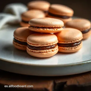Macarons Perfectos: &iexcl;El Secreto de la Abuela Revelado! Tarjeta de receta