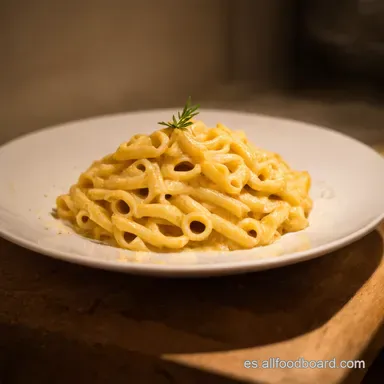 Macarrones Carbonara Cremosa La Receta M&aacute;s F&aacute;cil y Rica Tarjeta de receta