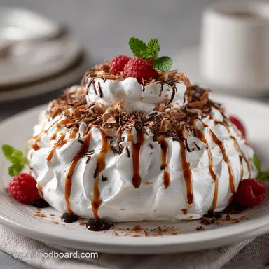 Merengue Italiano Brillante: Receta Paso a Paso y Estable Tarjeta de receta