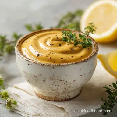 Mostaza de Dijon: Receta Artesanal con Vino Blanco Tarjeta de receta