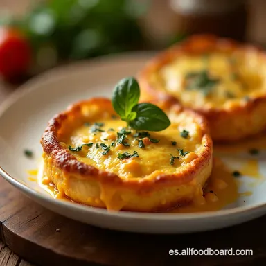 Oquis Rellenos de Queso Cremoso Receta F&aacute;cil y Tradicional Argentina Tarjeta de receta
