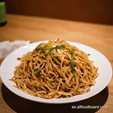 Pad Thai Receta F&aacute;cil Un Sabor Tailand&eacute;s que Enamora Tarjeta de receta