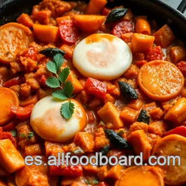 Paella Valenciana: Un Cl&aacute;sico Espa&ntilde;ol F&aacute;cil y Delicioso Tarjeta de receta