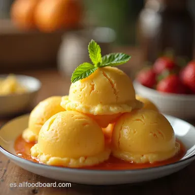 Paletas de Boba Caseras Az&uacute;car Moreno Ice Cream Tarjeta de receta