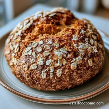 Pan de Avena Integral con Miel Tarjeta de receta