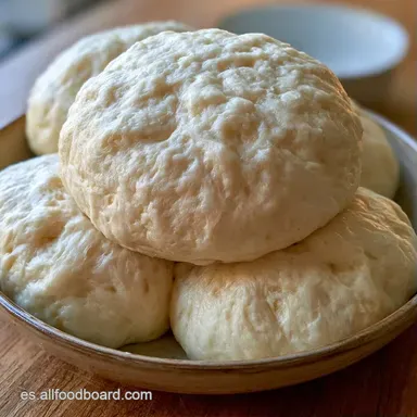 Panecillo Chino Gigante Casero Esponjoso Tarjeta de receta