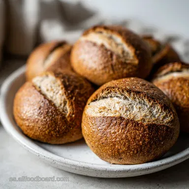 Panecillos de Trigo Sarraceno para 8 Raciones Tarjeta de receta