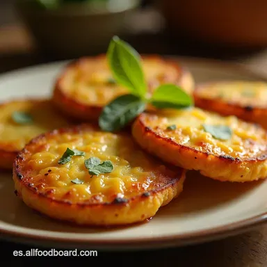 Panqueques de Yuca Textura Incre&iacute;ble Sin Harina de Trigo Tarjeta de receta