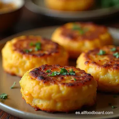 Receta de Panqueques de Yuca Suaves y sin Gluten Tarjeta de receta