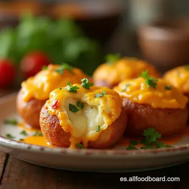 Receta Papas Rellenas Caseras El Tesoro Frito de la Abuela Tarjeta de receta