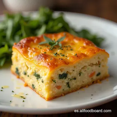 Pastel de Pollo sin Harina Cremoso y Keto Sabor a Casa