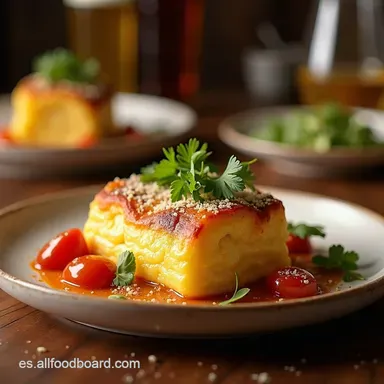 PASTEL RELLENO My Abuelas Secret Recipe Qu&eacute; Rico Tarjeta de receta