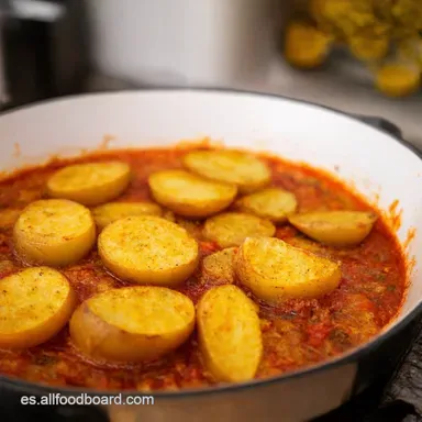 Patatas al Horno Crujientes Receta Espa&ntilde;ola Como las de la Abuela Tarjeta de receta