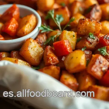 Patatas Bravas: &iexcl;Aut&eacute;ntico Sabor Espa&ntilde;ol en Casa! Tarjeta de receta