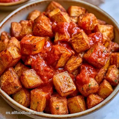 Patatas Bravas Crujientes
