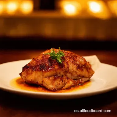 Pato Laqueado Crujiente Como de Restaurante Chino Tarjeta de receta