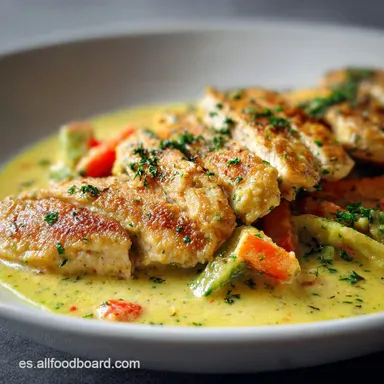Pechugas en Salsa Jugosas en 25 Minutos Tarjeta de receta