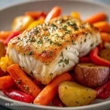 Pescado Al Horno para 2 Personas Tarjeta de receta