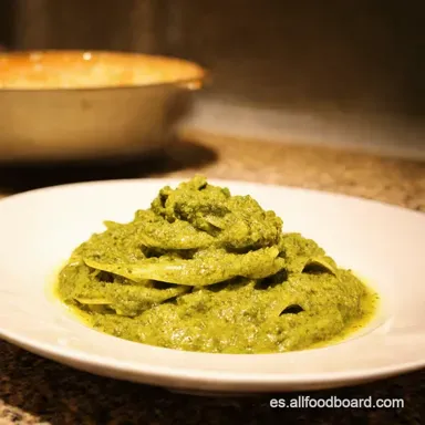 Pesto Receta Casera El Aut&eacute;ntico Sabor Genov&eacute;s Tarjeta de receta