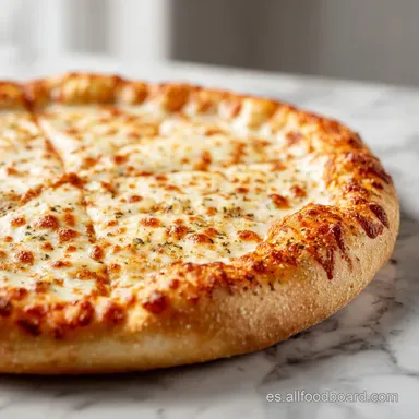 Pizza Cuatro Quesos: Receta Italiana Casera en 32 Minutos Tarjeta de receta