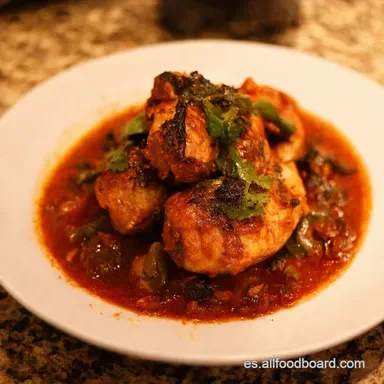 Pollo a la Pimienta Negra Receta Casera M&aacute;s Rica que el Chino Tarjeta de receta