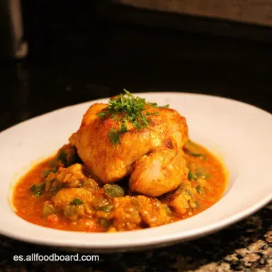 Mi Secreto Pollo al Ajillo Receta Dela M&aacute;s F&aacute;cil Tarjeta de receta