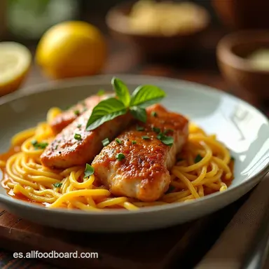 Mi Secreto POLLO AO HORNO FCIL Jugoso con Lim&oacute;n Tarjeta de receta