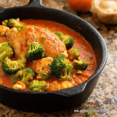 Pollo con Br&oacute;coli Estilo Casero Listo en un Zas Tarjeta de receta