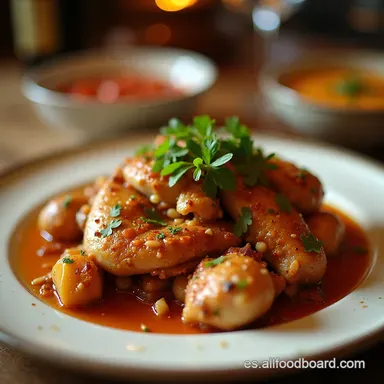 US AGUA PARA FRER EL Pollo Crujiente Secreto Sure&ntilde;o Tarjeta de receta