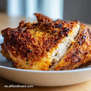 Receta de Pollo en Air Fryer: Crispy Baked in 40 Min Tarjeta de receta