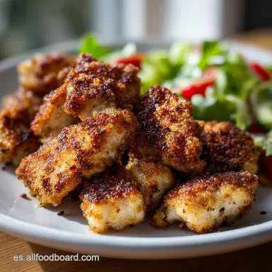 Receta de Pollo en Freidora de Aire Crujiente y F&aacute;cil Tarjeta de receta