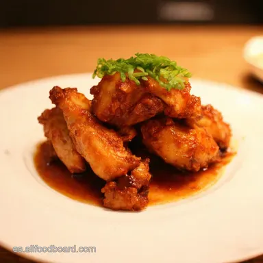 Pollo Teriyaki Casero M&aacute;s Rico que el del Chino Tarjeta de receta