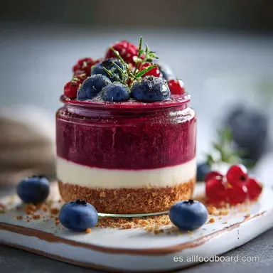 Postres en Vasos con Crema de Queso, 20 Min Tarjeta de receta