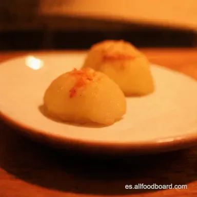 Potato Mochi Casero Aperitivo Japon&eacute;s F&aacute;cil y Delicioso Tarjeta de receta