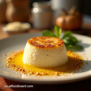 Receta de Pud&iacute;n de Tapioca Cremoso con Leche de Coco y Fruta Tarjeta de receta