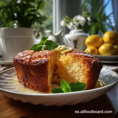 Queque de Yogurt y Lim&oacute;n: La Receta H&uacute;meda que Busca Tarjeta de receta