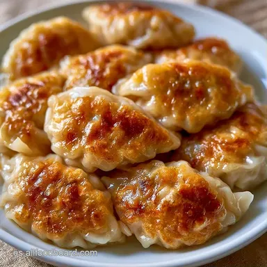 Receta Gran Dumpling Relleno con Cerdo Tarjeta de receta