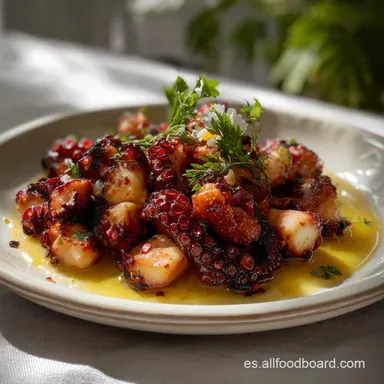 Receta de Pulpo a la Gallega Tarjeta de receta