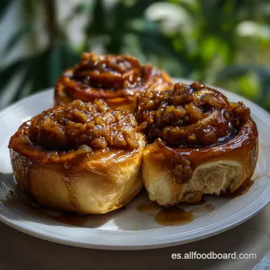 Cinnamon Rolls De Pie De Manzana: El Mejor Postre de Oto&ntilde;o Tarjeta de receta