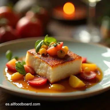 Receta de SAG con Frutas Bizcocho Esponjoso y Fresco Tarjeta de receta